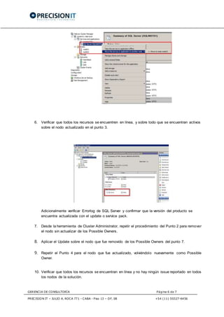 SQL Server and Windows Server Failover Cluster Patching Step by Step | DOCX
