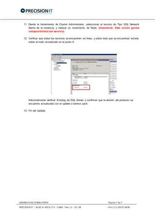 SQL Server and Windows Server Failover Cluster Patching Step by Step | DOCX