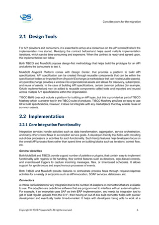 TIBCO BW6 and MuleSoft Anypoint Platform | PDF