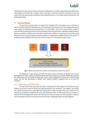 Using Retrospective Think Aloud With Eye Tracking Usability Testing | PDF