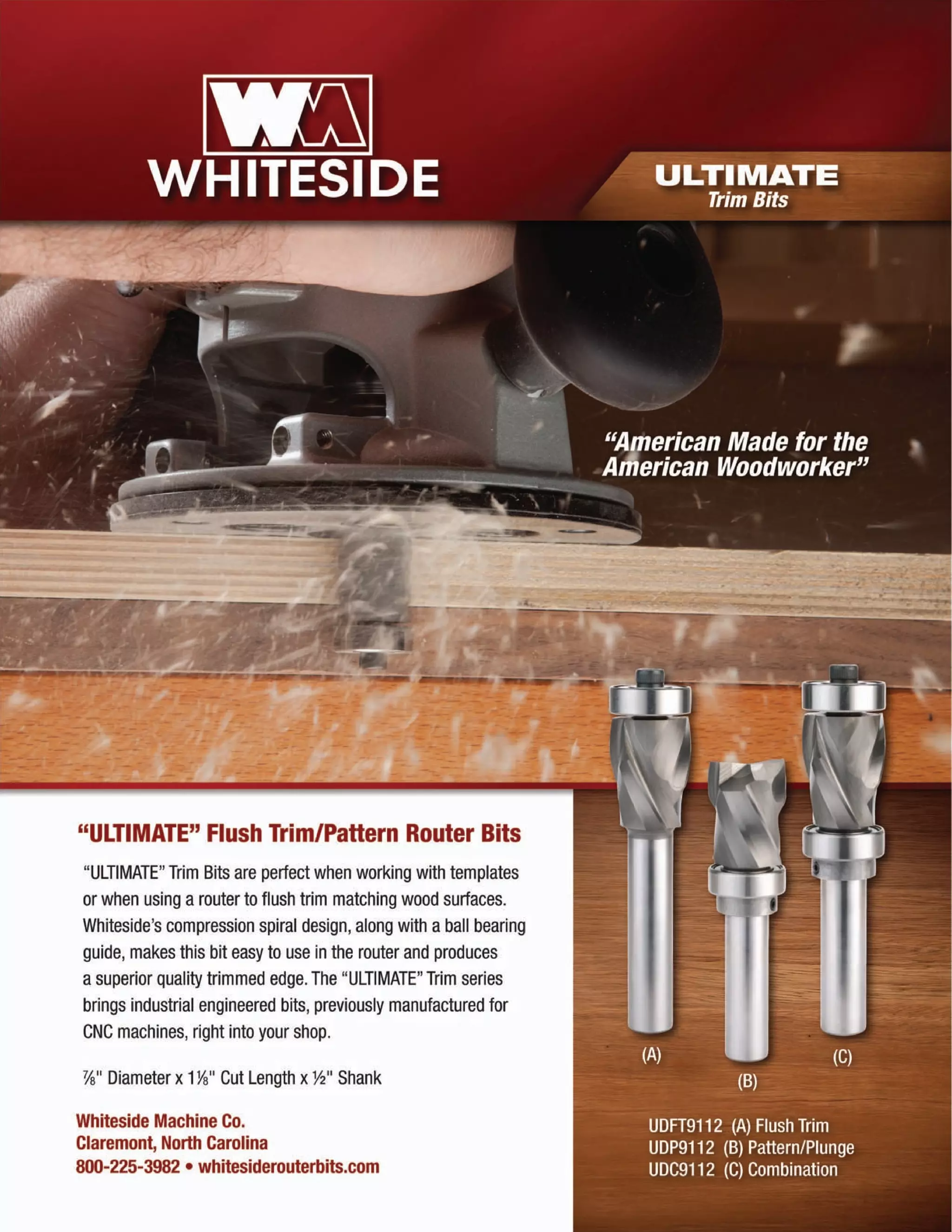 Whiteside Machine Company Router Bit Catalog PDF