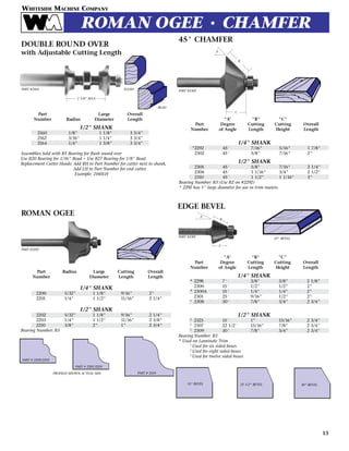 Whiteside Router Bits 1203 Stagger Tooth Straight Bit with 1/2-Inch Cutting Diameter and 2-1/8-Inch Cutting Length Whiteside Router Bits 1203 Stagger Tooth Straight Bit with 1/2-Inch Cutting Diameter and 2-1/8-Inch Cutting Length