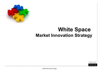 White Space  Market Innovation Strategy ©2008 White Space Strategy 