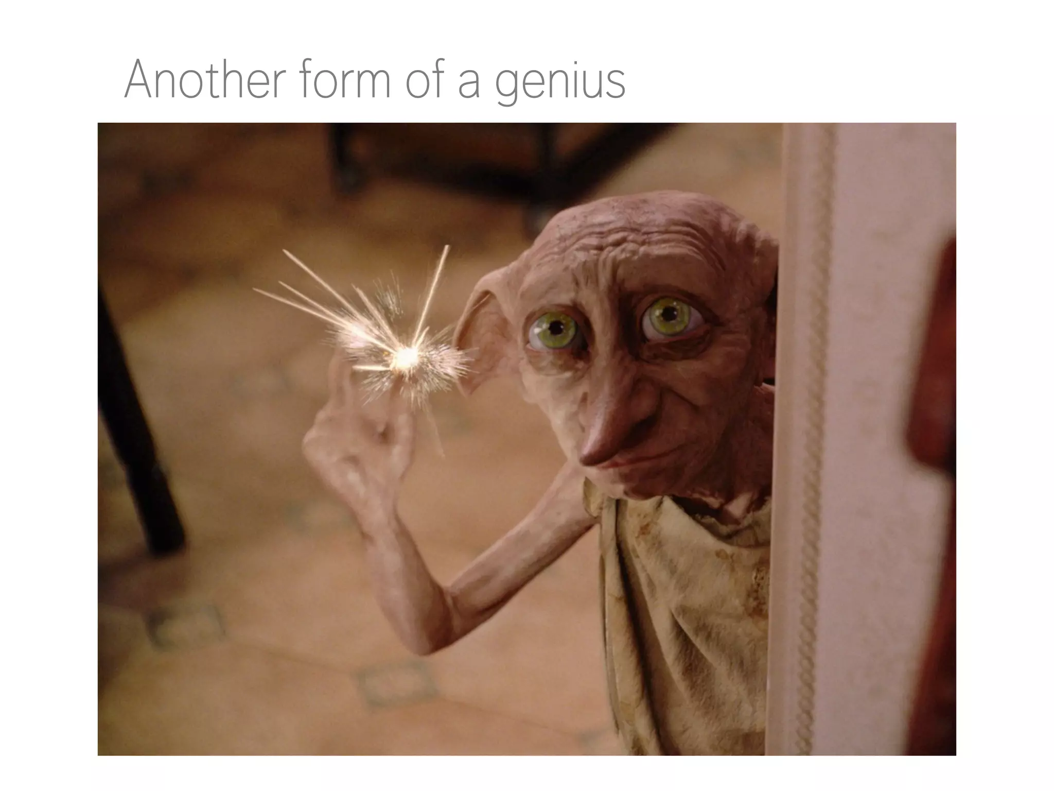 Another form of a genius

 