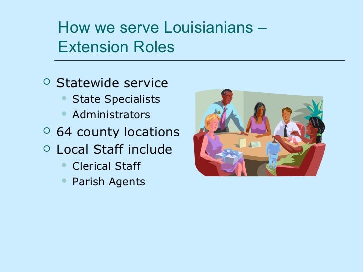 LSU AgCenter's Cooperative Extension Service