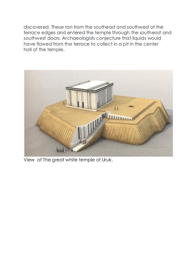 White temple and ziggurat OF UR