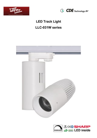 LED Track Light
LLC-031W series
 