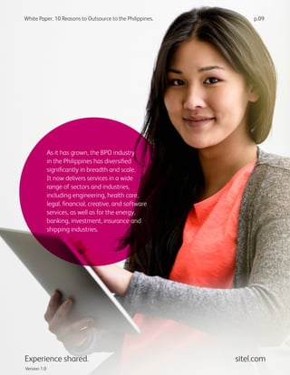 10 Reasons to Outsource to the Philppines | PDF