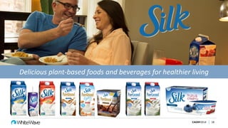 CAGNY2014 18
Delicious plant-based foods and beverages for healthier living
 