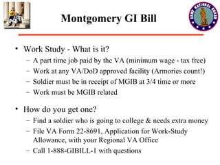 Mgib Form National Guard benefits-brief | PPT