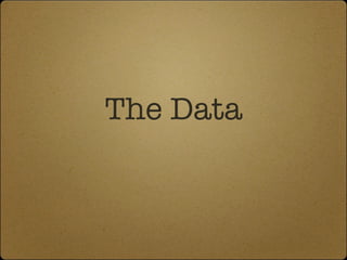 The Data 
