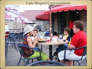 Cafe-Shaped Conversations 