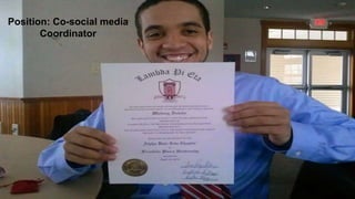 Position: Co-social media
Coordinator
 