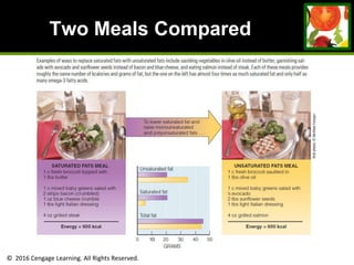 © 2016 Cengage Learning. All Rights Reserved.
Two Meals Compared
 