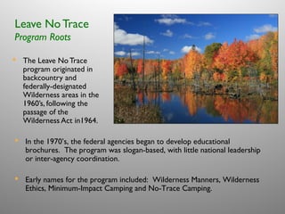 Peter Whittaker & Ben Lawhon – Leave No Trace | PPT