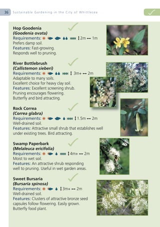36   Sustainable Gardening in the City of Whittlesea
 