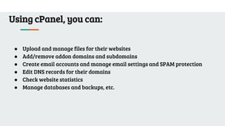 whm and cpanel case study by Ajinkya.pptx