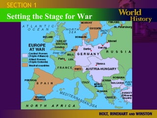 SECTION 1 Setting the Stage for War 