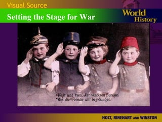 Visual Source Setting the Stage for War 