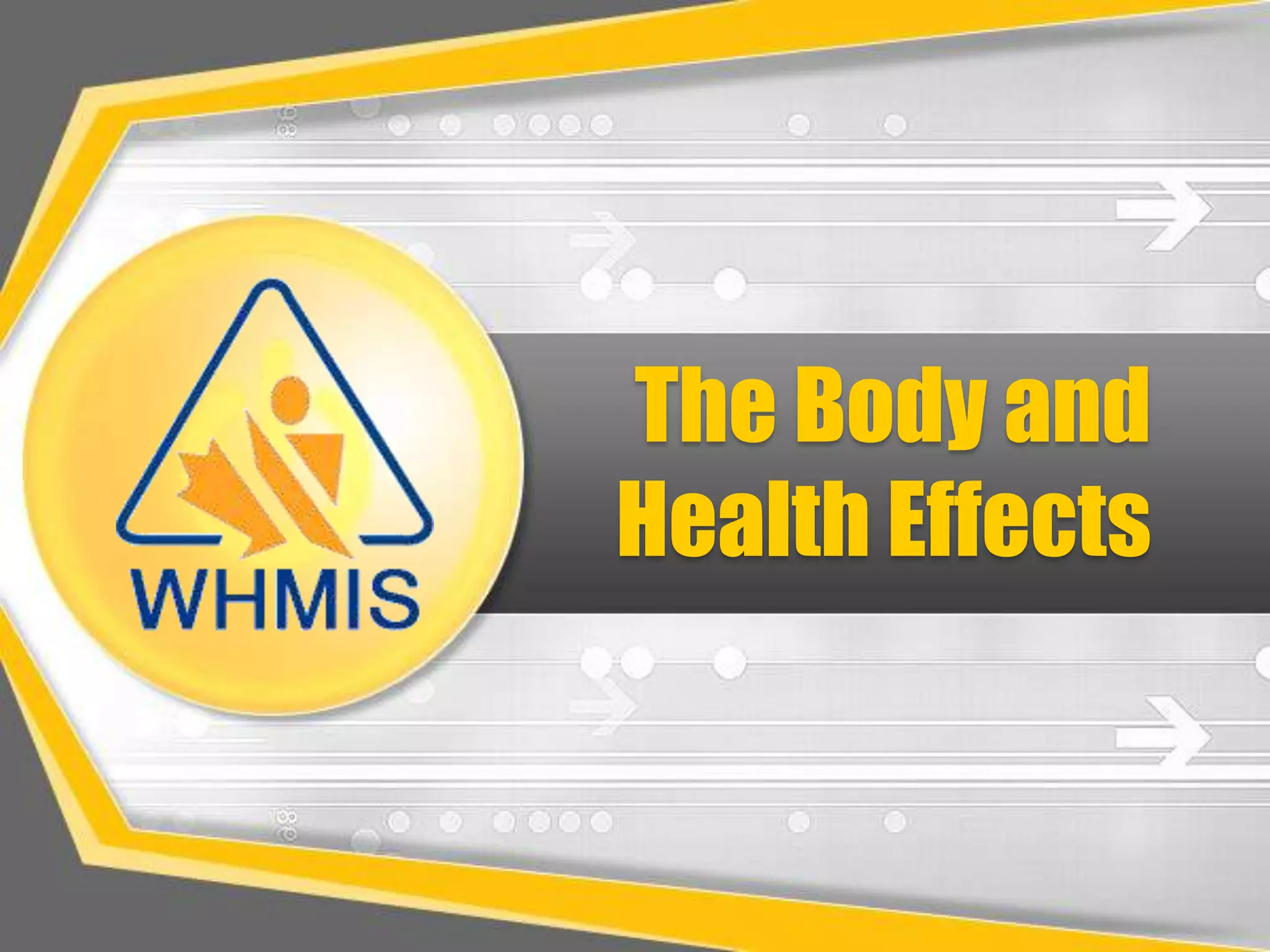 Assess products produced in-house and establish a WHMISprogram