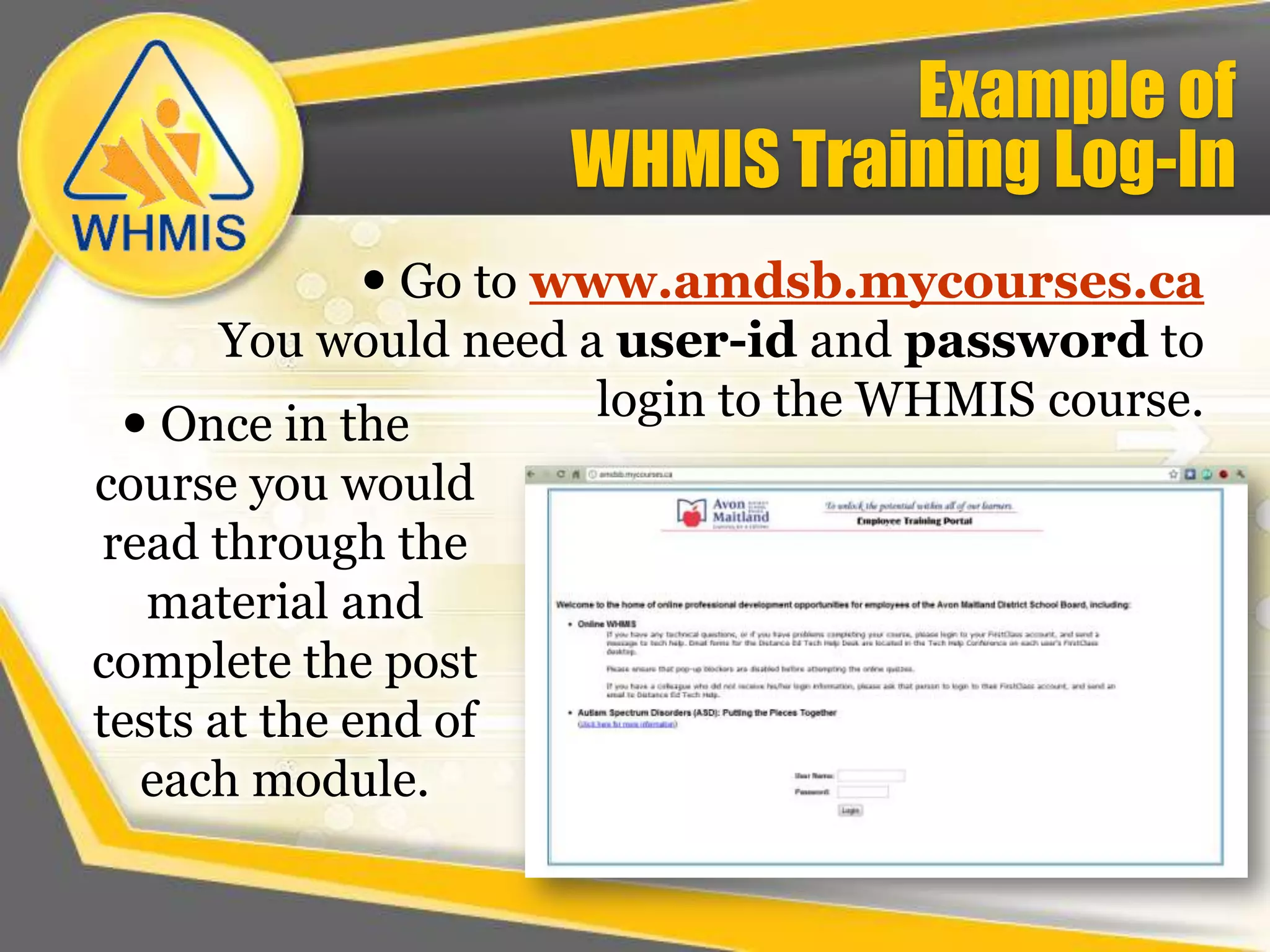 Workplace LabelsRequired InformationA product identifier