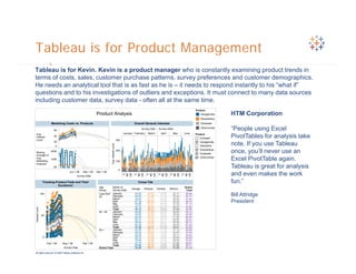 Who Is Tableau Software For? | PPT