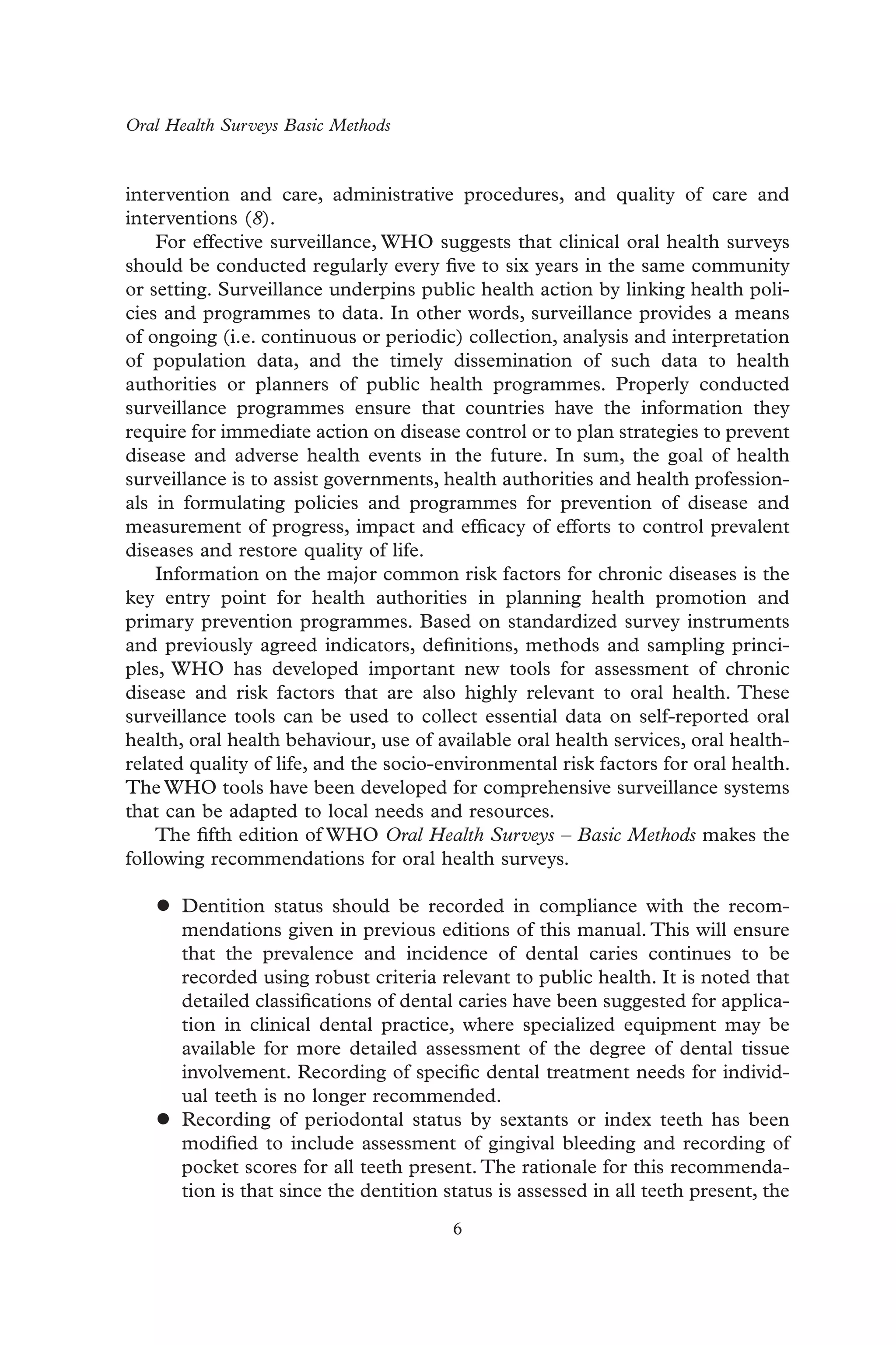 Who oralhealthsurveysbasicmethods5thedition2013 PDF