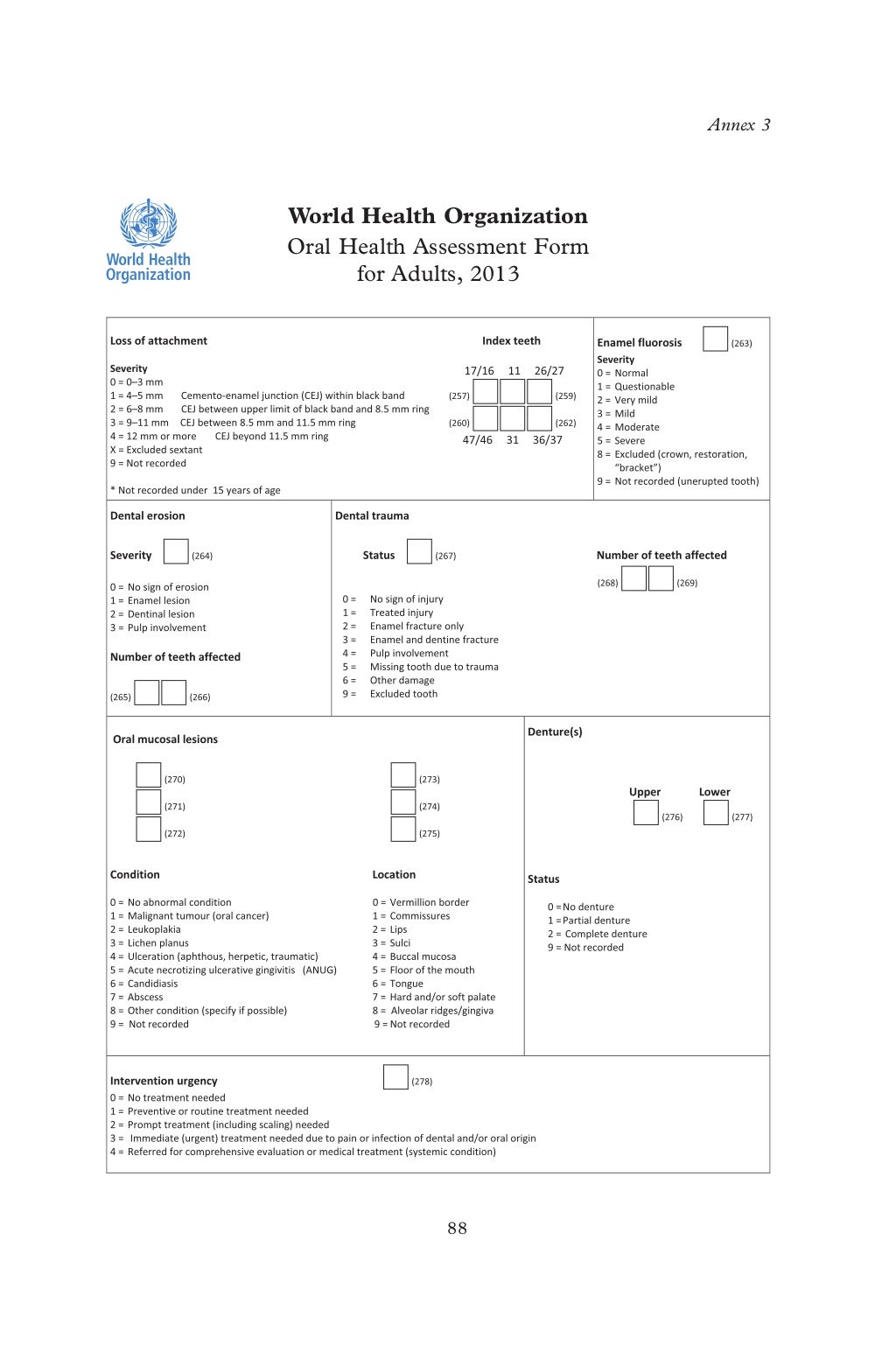 Who oralhealthsurveysbasicmethods5thedition2013