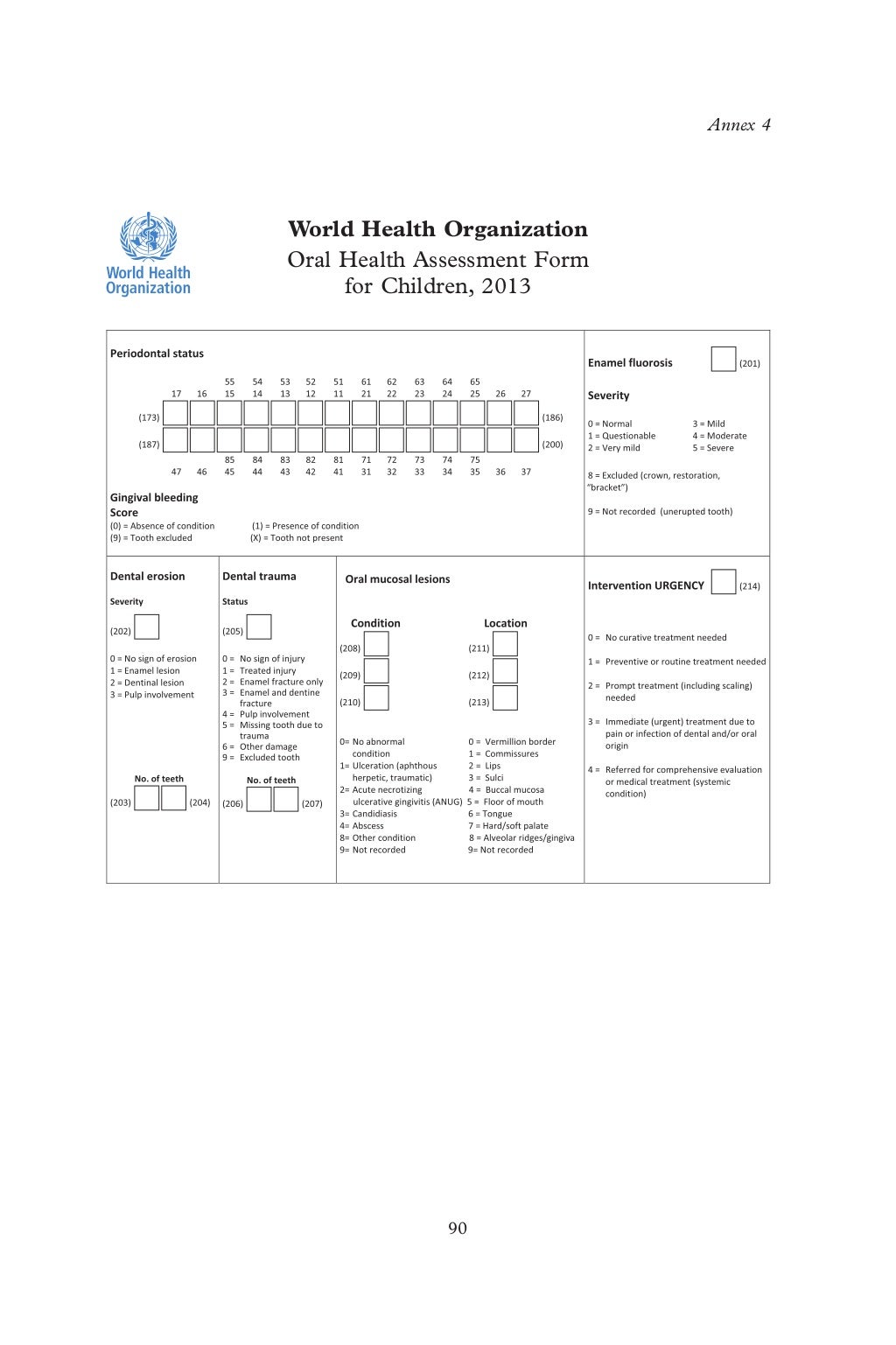 Who oralhealthsurveysbasicmethods5thedition2013