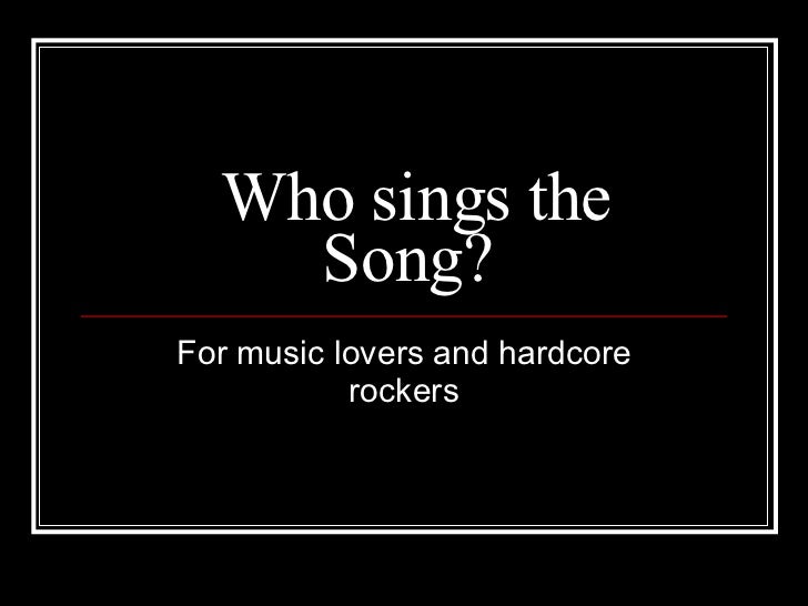 Who Sings The Theme Song To Psych Who Sings The Song
