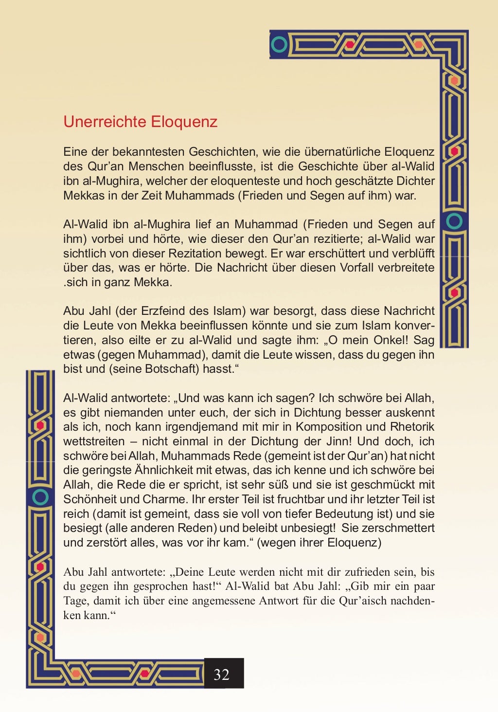 WER SCHRIEB DEN QURAN