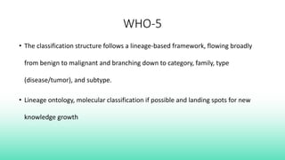 Who Lineage Assignment 5th EDITION OF WHO HEMATOLYMPHOID TUMORS- PART 1 (MYELOID) .pptx