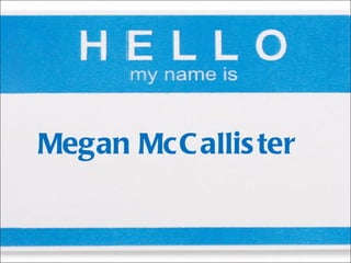 Megan McCallister 