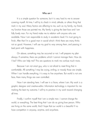 Who am i | PDF