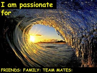 I am a cheerleader for my collegeMy dad describes me as…Dependable - always does what she said she would do Passionate – about things she is involved inFun/Good-natured – willing to assist others Stands up for herself and others (ideas) …not a pushoverHard-worker (school, sports, work)