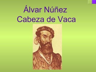 Álvar Núñez
Cabeza de Vaca
 