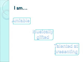 I am 