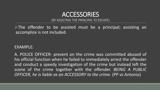 Who are criminally liable Slide 13