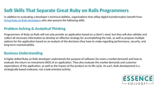Who Are Ruby on Rails Programmers Technical & Soft Skills Every Top RoR ...