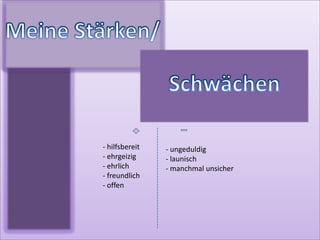 Mein Lebensmottoüber michName: WeberVorname: LiviaGeburtstag: 27.01.94Geburtsort: Liebfrauenhof ZugWohnort: Steinhausen, ZGÜbermichName: WeberVorname: LiviaGeburtstag: 27. Januar 94Geburtsort: Liebfrauenhof ZugWohnort: Steinhausen, Zug