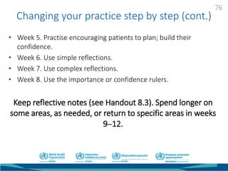 Confidense Ruler WHO training on alcohol brief interventions in primary care | PDF