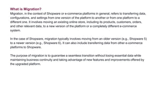 Who Can Benefit from Shopware 6 Migration | PPTX