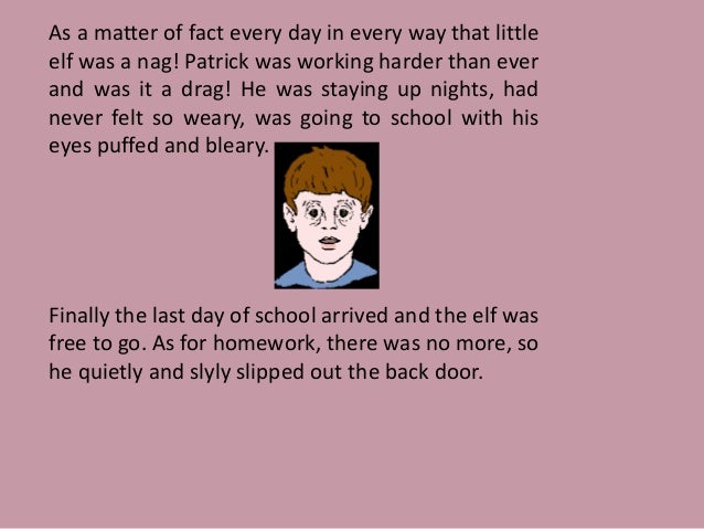 Who did patrick's homework pdf picture