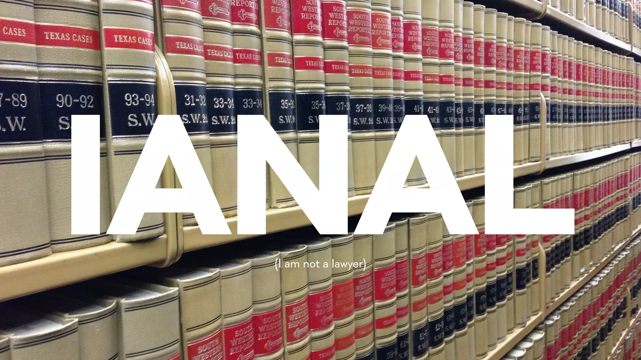 IANAL(I am not a lawyer)
 