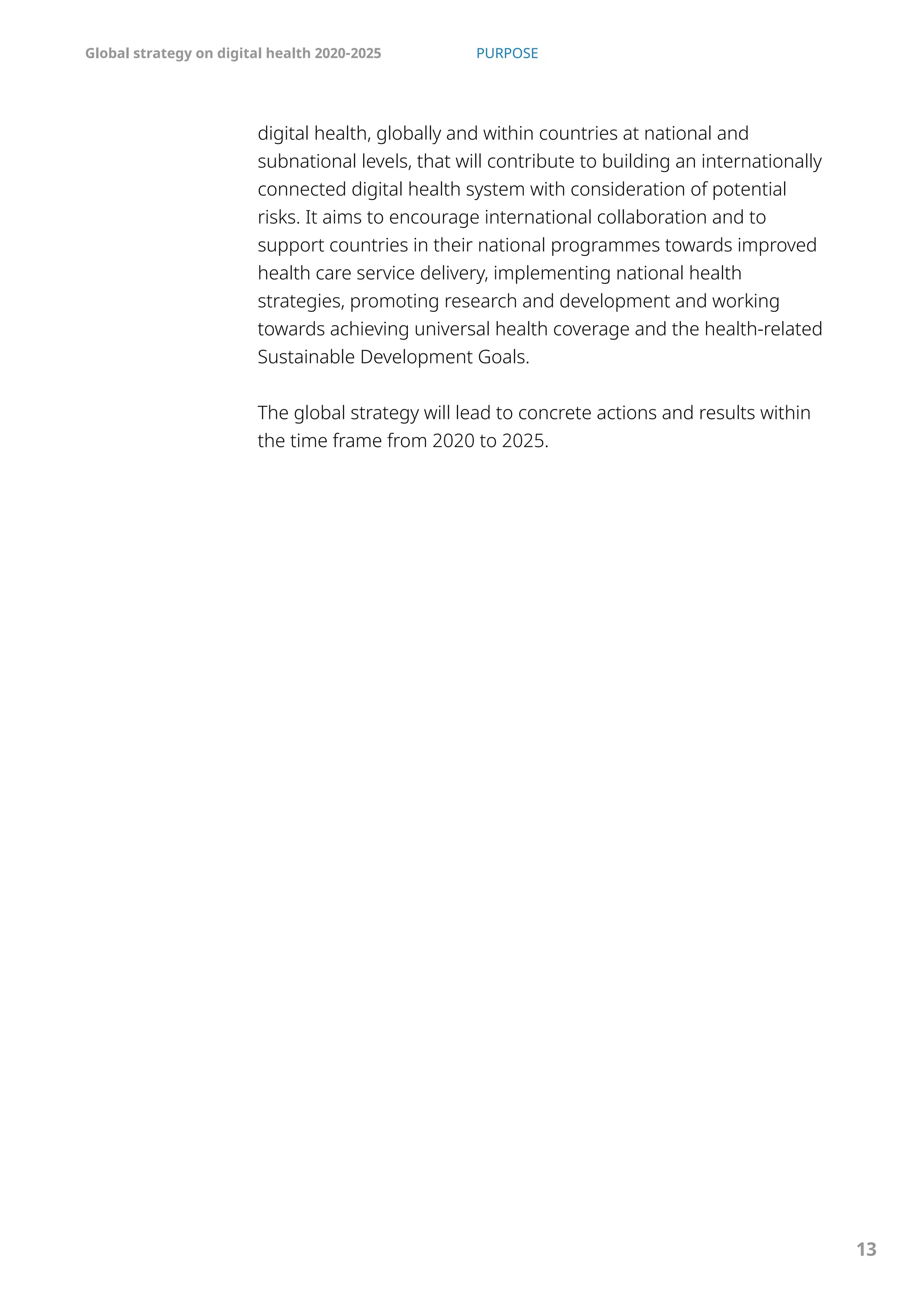 WHO global strategy on digital health 2020 2025 | PDF
