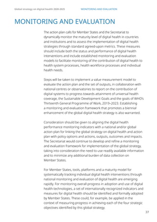 WHO global strategy on digital health 2020 2025 | PDF