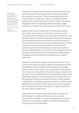 WHO global strategy on digital health 2020 2025  PDF