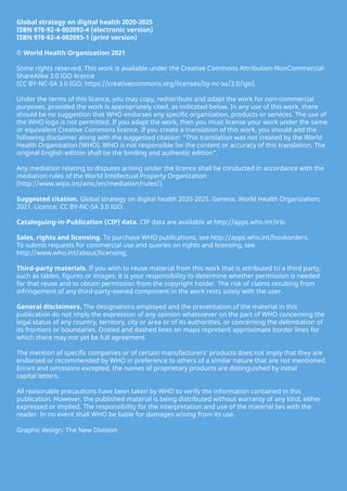 WHO global strategy on digital health 2020 2025  PDF