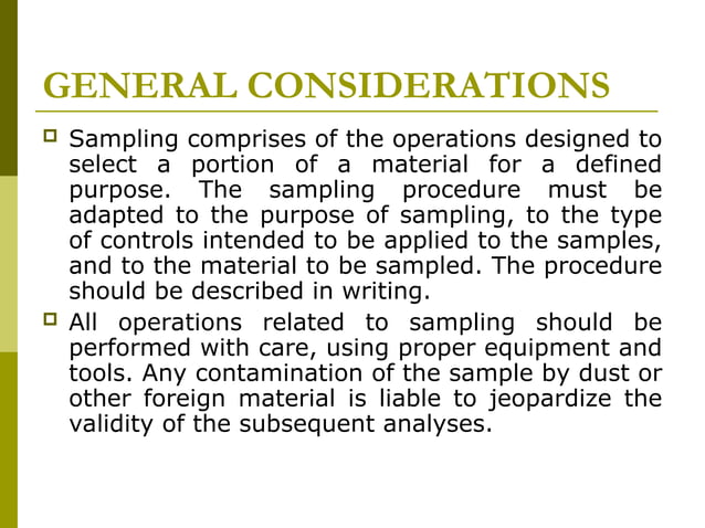 WHO GUIDELINE FOR SAMPLING OF PHARMACEUTICAL AND REALATED.ppt