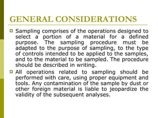 Who Sampling Plan WHO Guidelines for Sampling Pharmaceutical and Related Materials ...